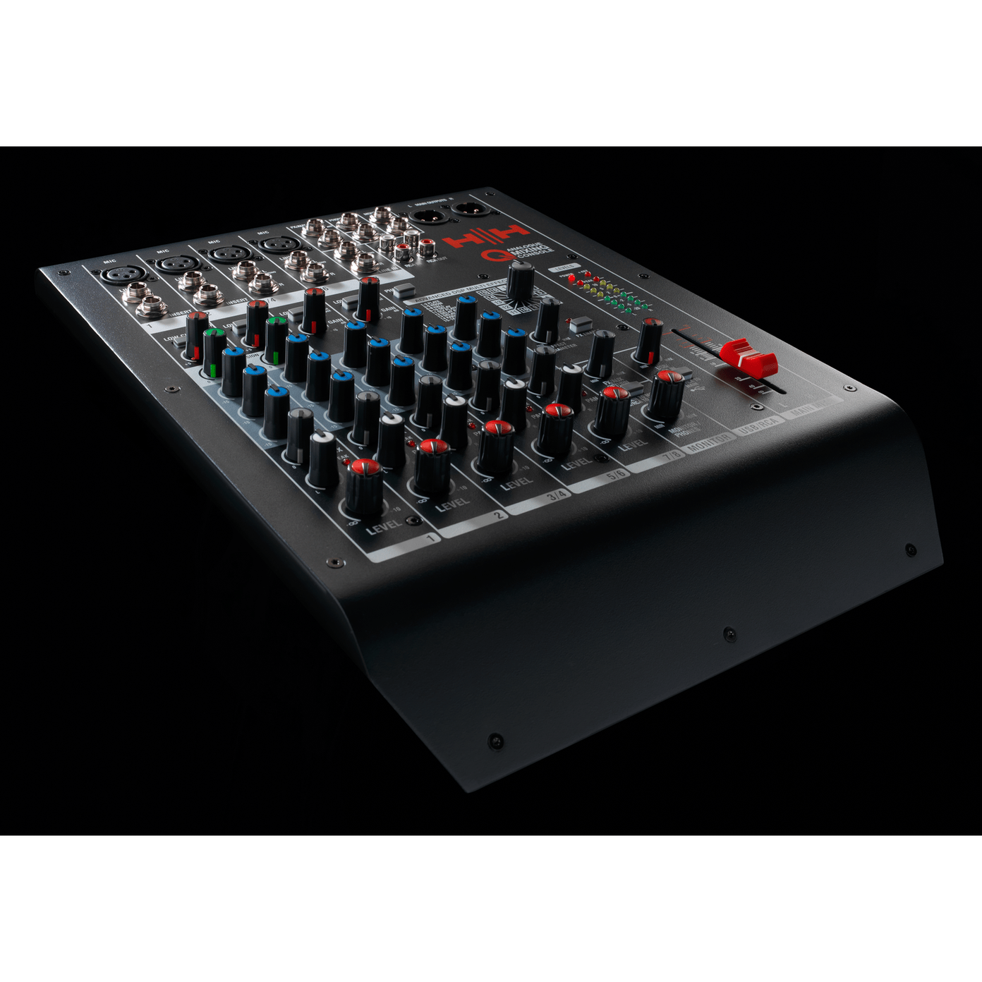 HH Audio Q-Series Q8FX - Professional 8-Channel Analogue Mixer with DSP 5