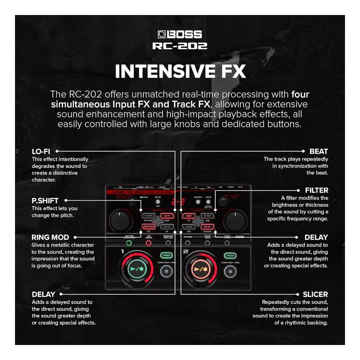 BOSS RC-202 Loop Station 4