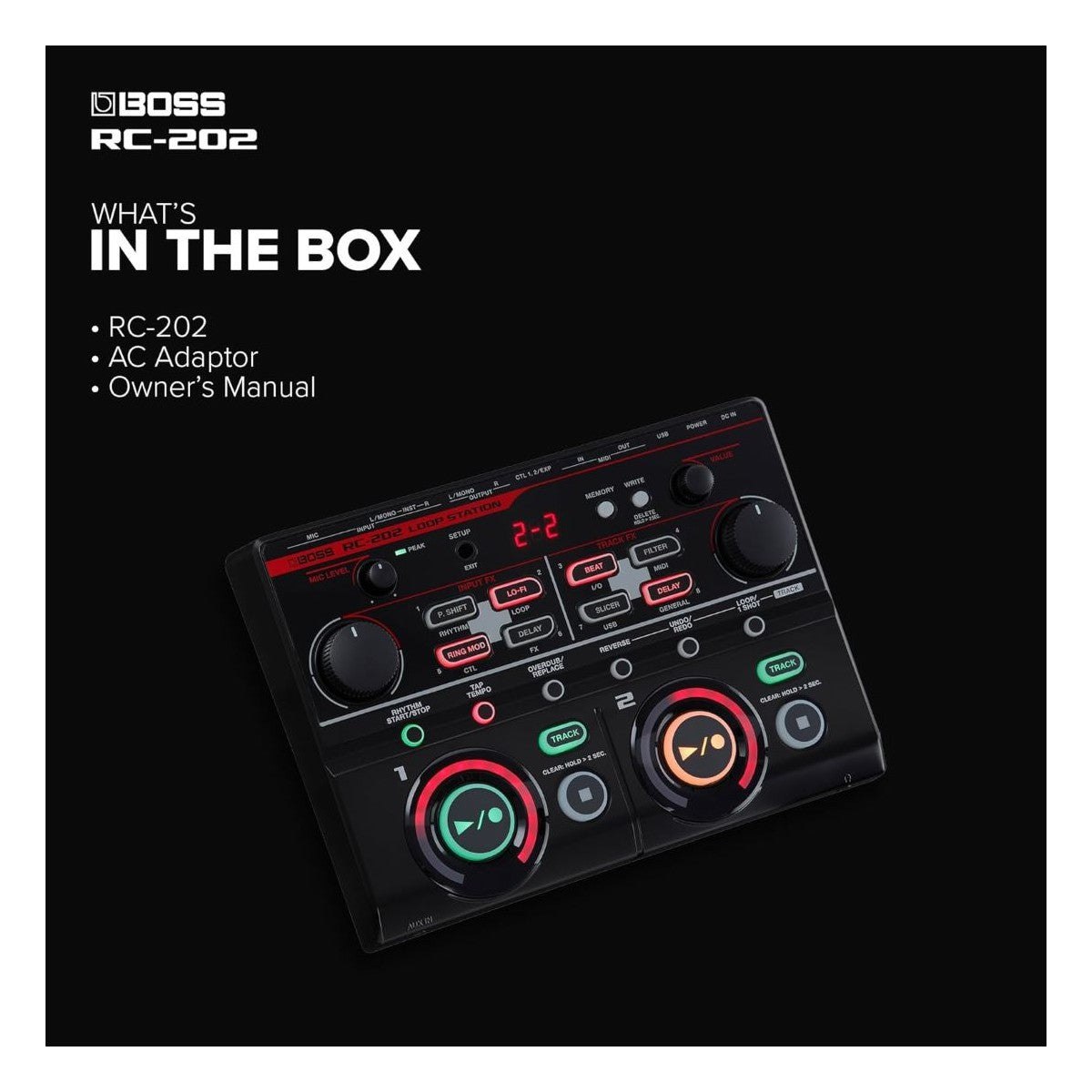 BOSS RC-202 Loop Station 6