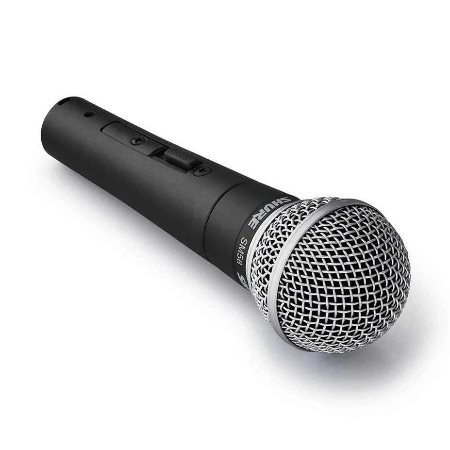 Shure SM58S Dynamic Cardioid Vocal Microphone with Switch 3