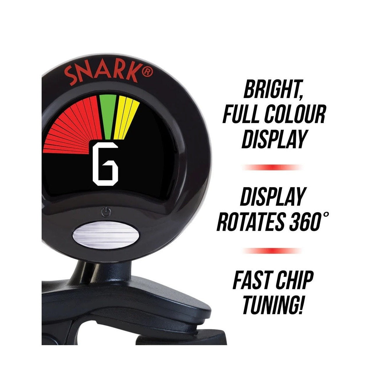 Snark SN6X Clip On Ukulele Tuner - Black 3