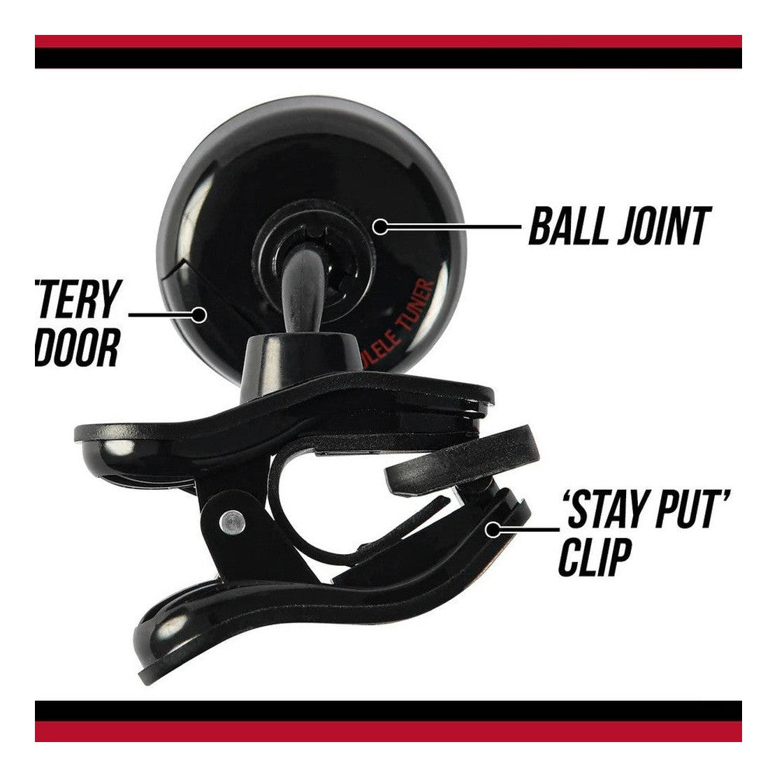 Snark SN6X Clip On Ukulele Tuner - Black 5