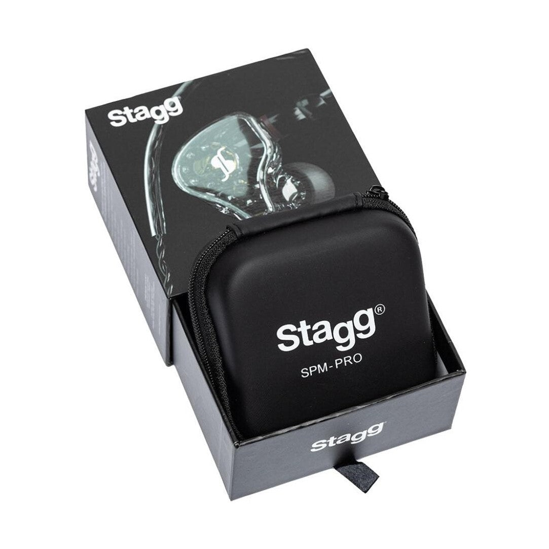 Stagg SPM-PRO Superior In-Ear Stage Monitors, Transparent 4