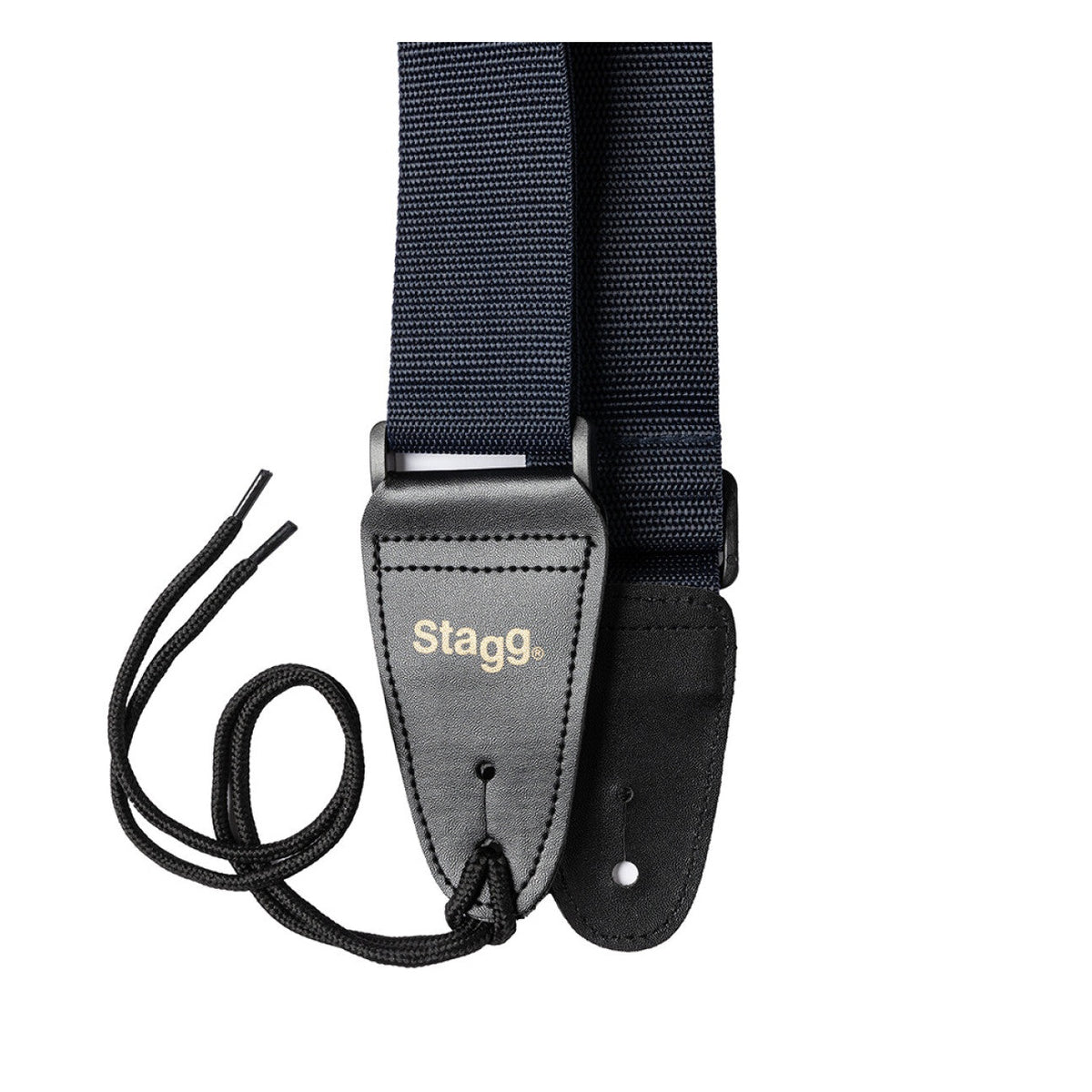 Stagg Essential Nylon Guitar Strap - Blue 2