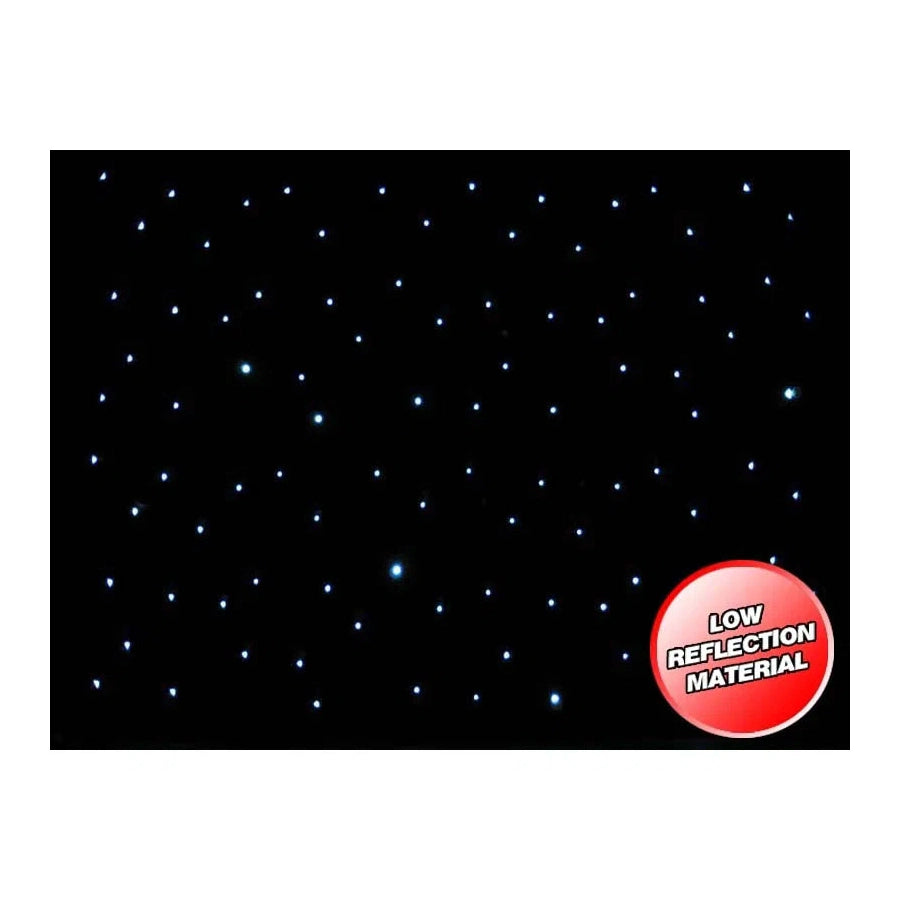 LEDj 3 x 2m LED DMX Starcloth System, Cool White MKII 1