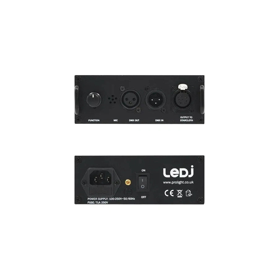 LEDj 3 x 2m LED DMX Starcloth System, Cool White MKII 5