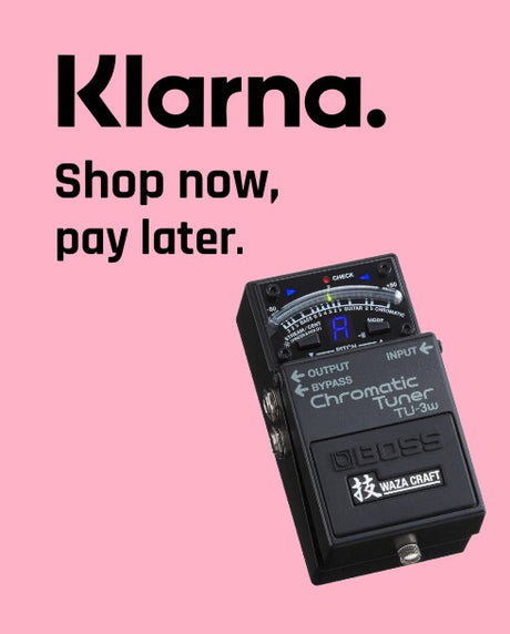 Shop now for your pedal and pay in three payments using Klarna