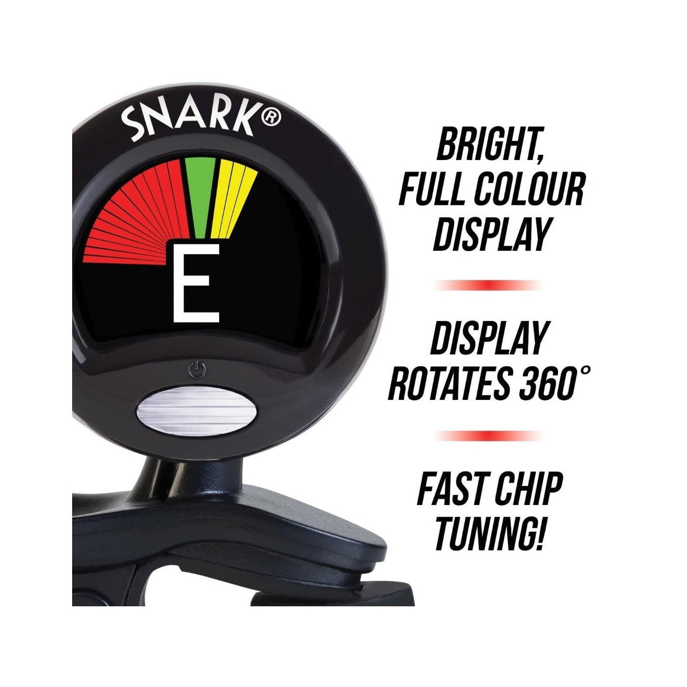 Snark SN-5GX Clip On Guitar, Bass & Violin Tuner 2