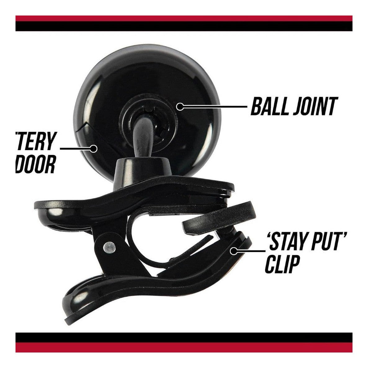 Snark SN-5GX Clip On Guitar, Bass & Violin Tuner 4