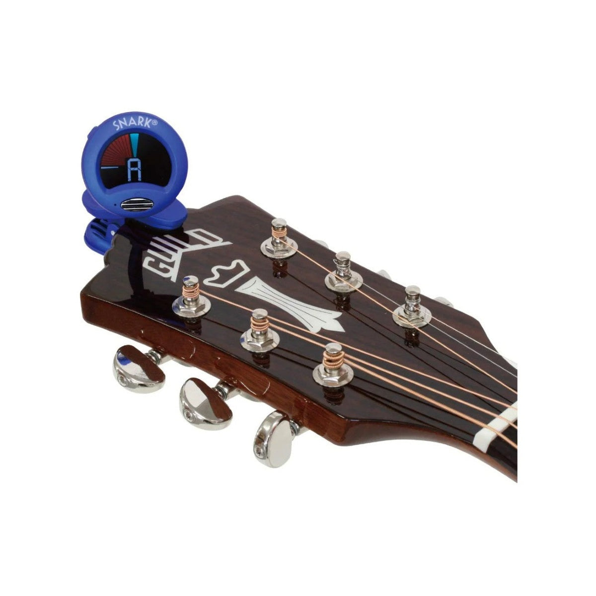 Snark SN1X Tuner Lifestyle Shot On Guitar
