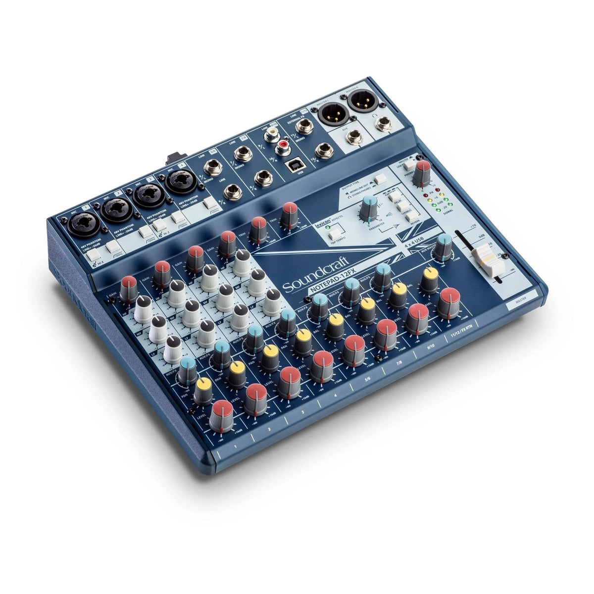 Soundcraft Notepad-12FX Compact Analogue Mixer with FX & USB Interface 2