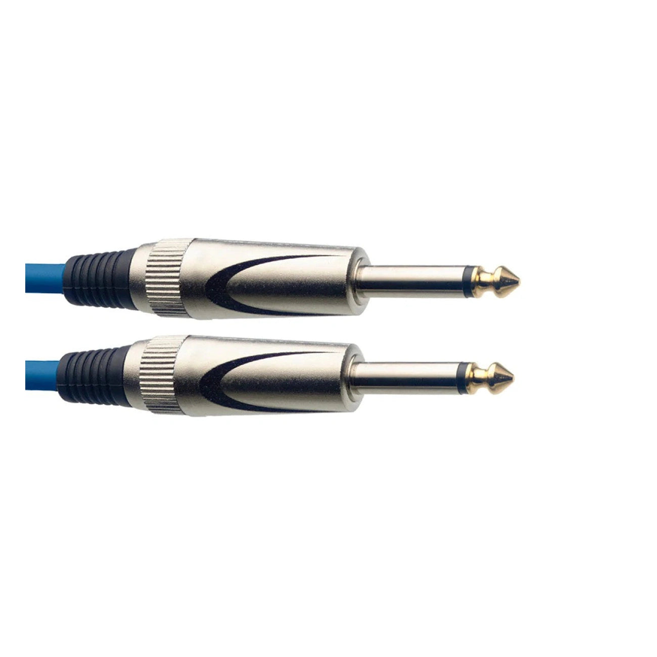 Stagg SGC3DL CBL Deluxe Instrument Cable, Mono Jack-Mono Jack — 3M Blue 2