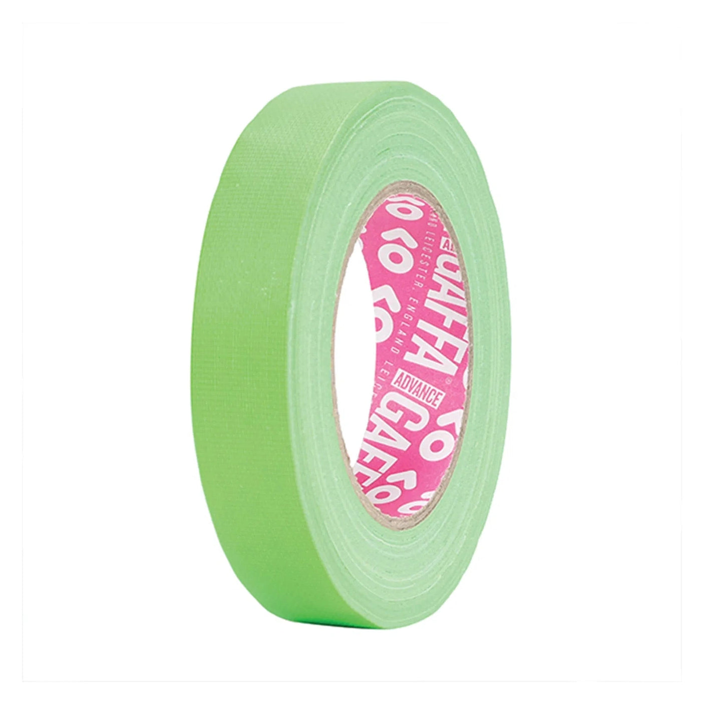 Advance Gaffa AT215 Fluorescent Green UV Glow Cloth Tape 19mm x 25m 1