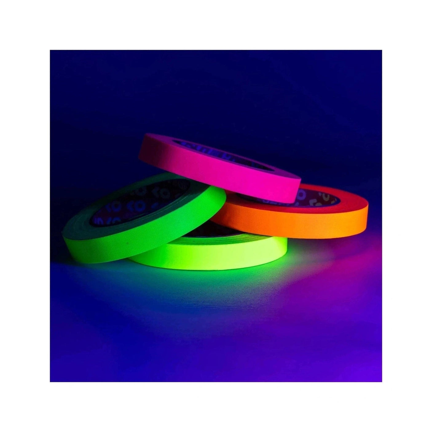 Advance Gaffa AT215 Fluorescent Pink UV Glow Cloth Tape 19mm x 25m 7