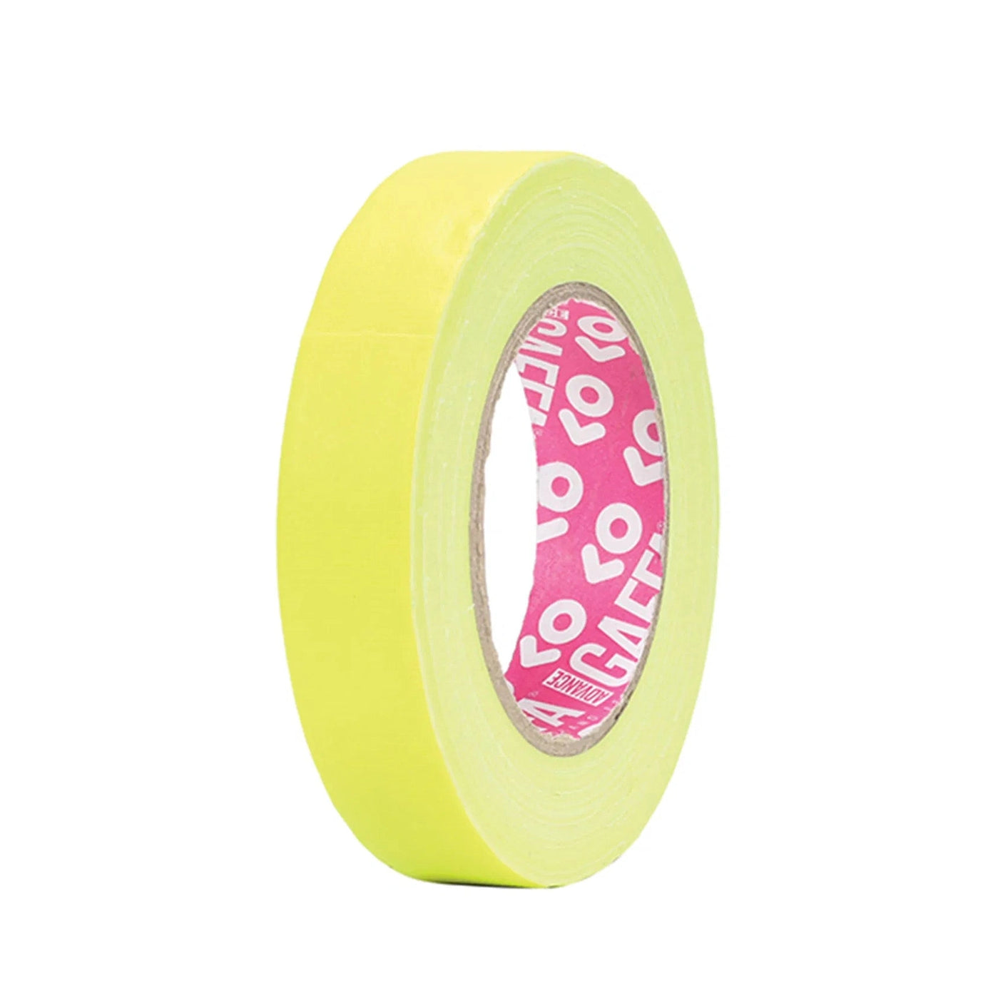Advance Gaffa AT215 Fluorescent Yellow UV Glow Cloth Tape 19mm x 25m 1