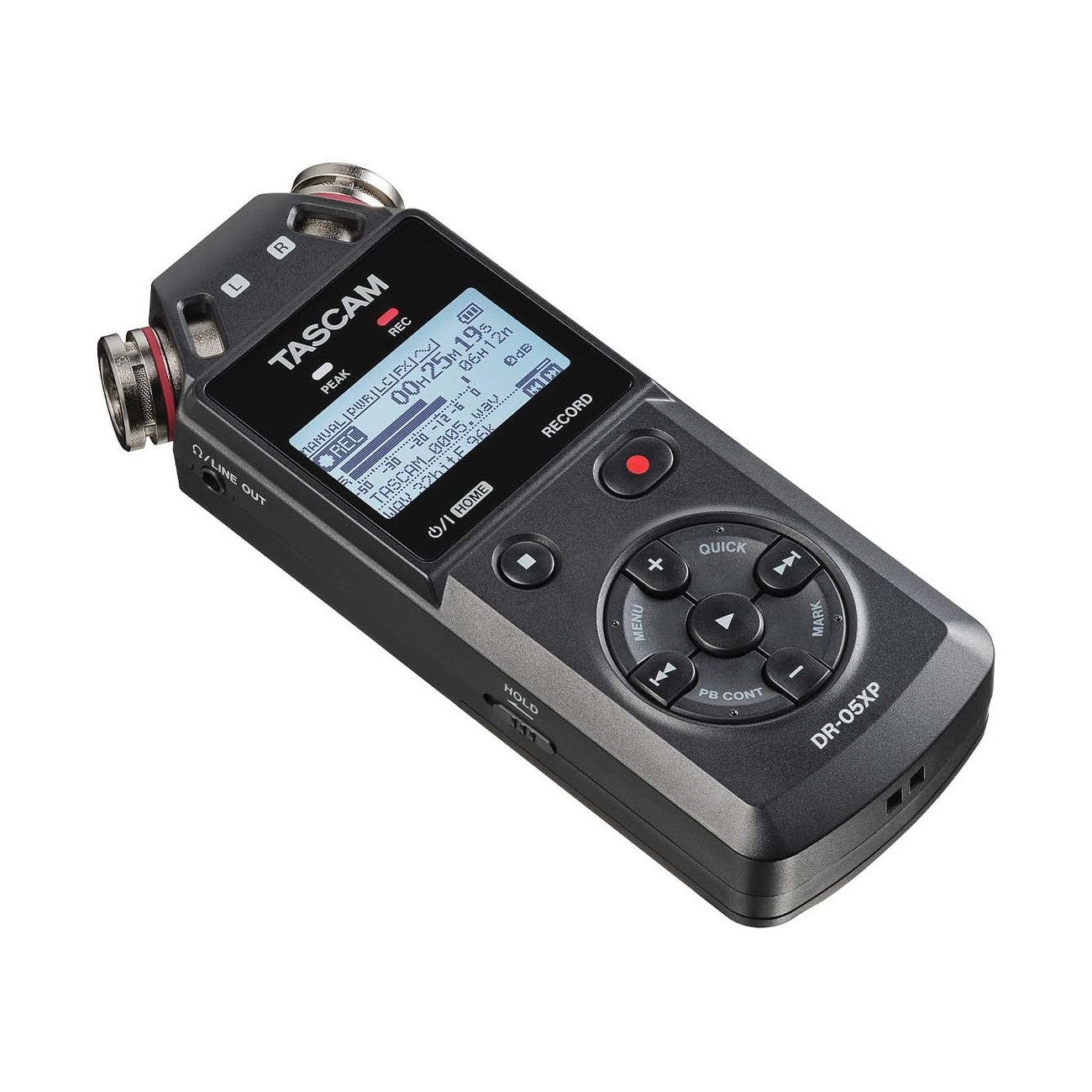 Tascam DR-05XP 32-Bit Float Stereo Handheld Audio Recorder & USB-C Audio Interface 2
