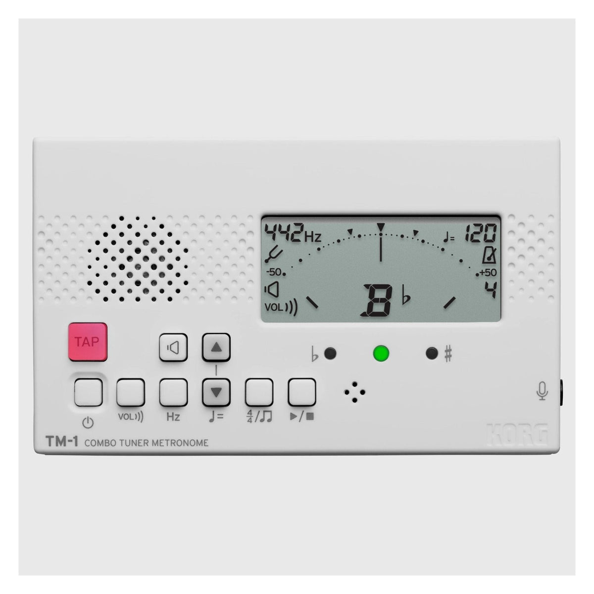 Korg TM-1 Combo Tuner Metronome — White