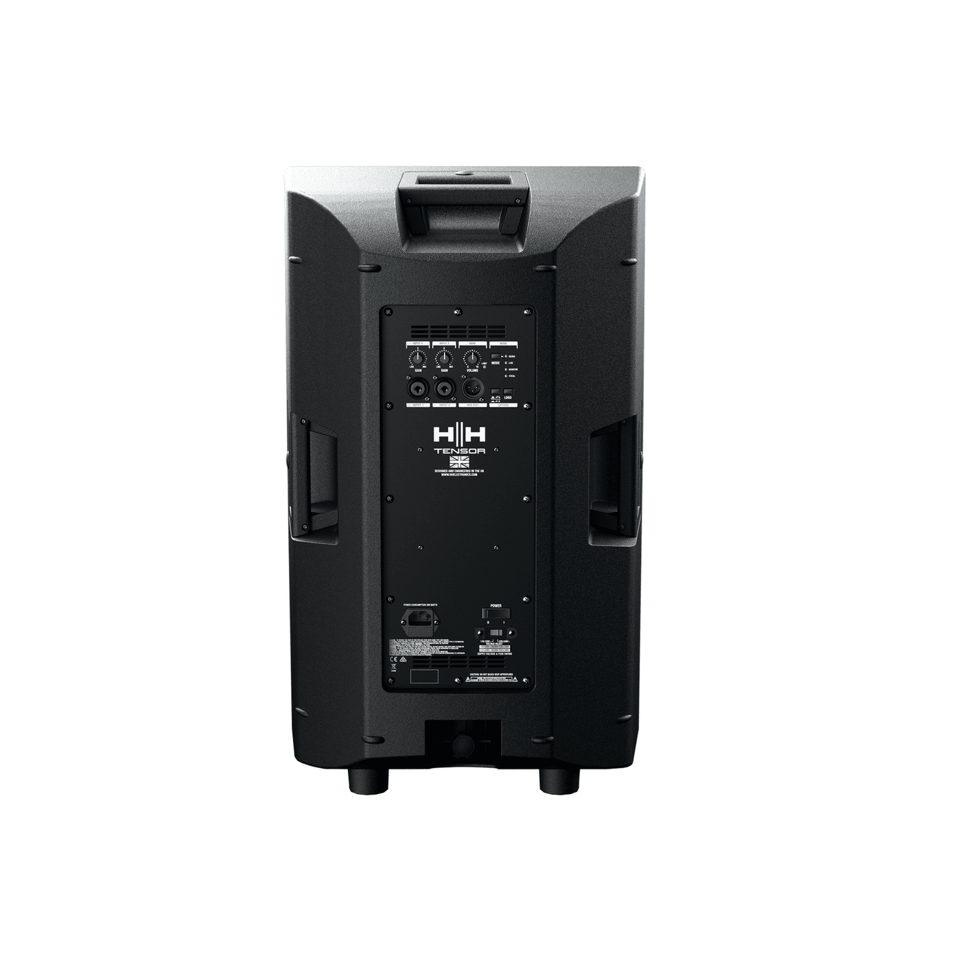 HH TRE-1501 15" Active PA Speakers & Q8FX 8-Channel Mixer Bundle 3