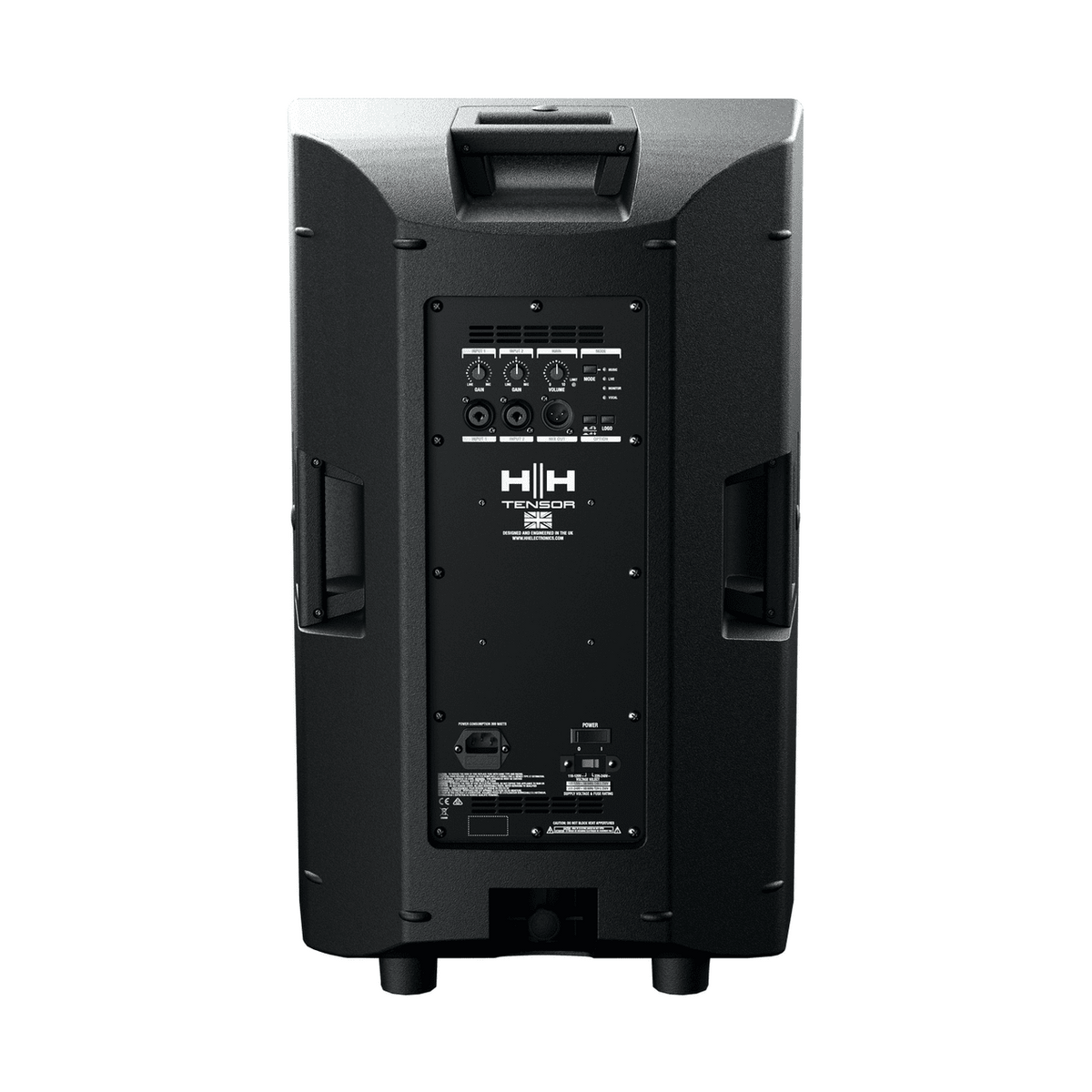 HH TRE-1501 15" Active PA Speakers & Q8FX 8-Channel Mixer Bundle 3
