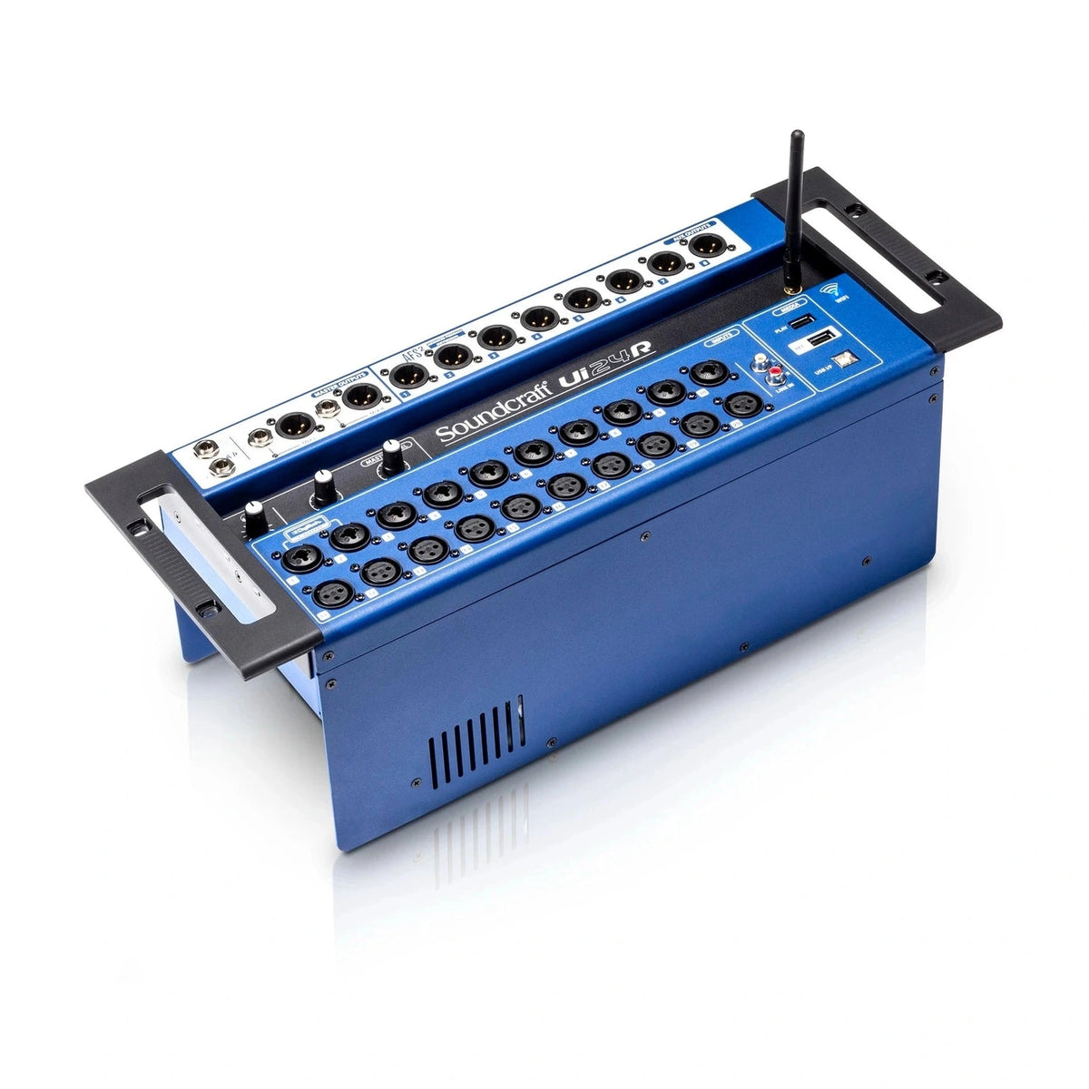 Soundcraft Ui24R 24-Channel Digital Rack Mixer & Multi-Track Recorder With Wireless Control 4