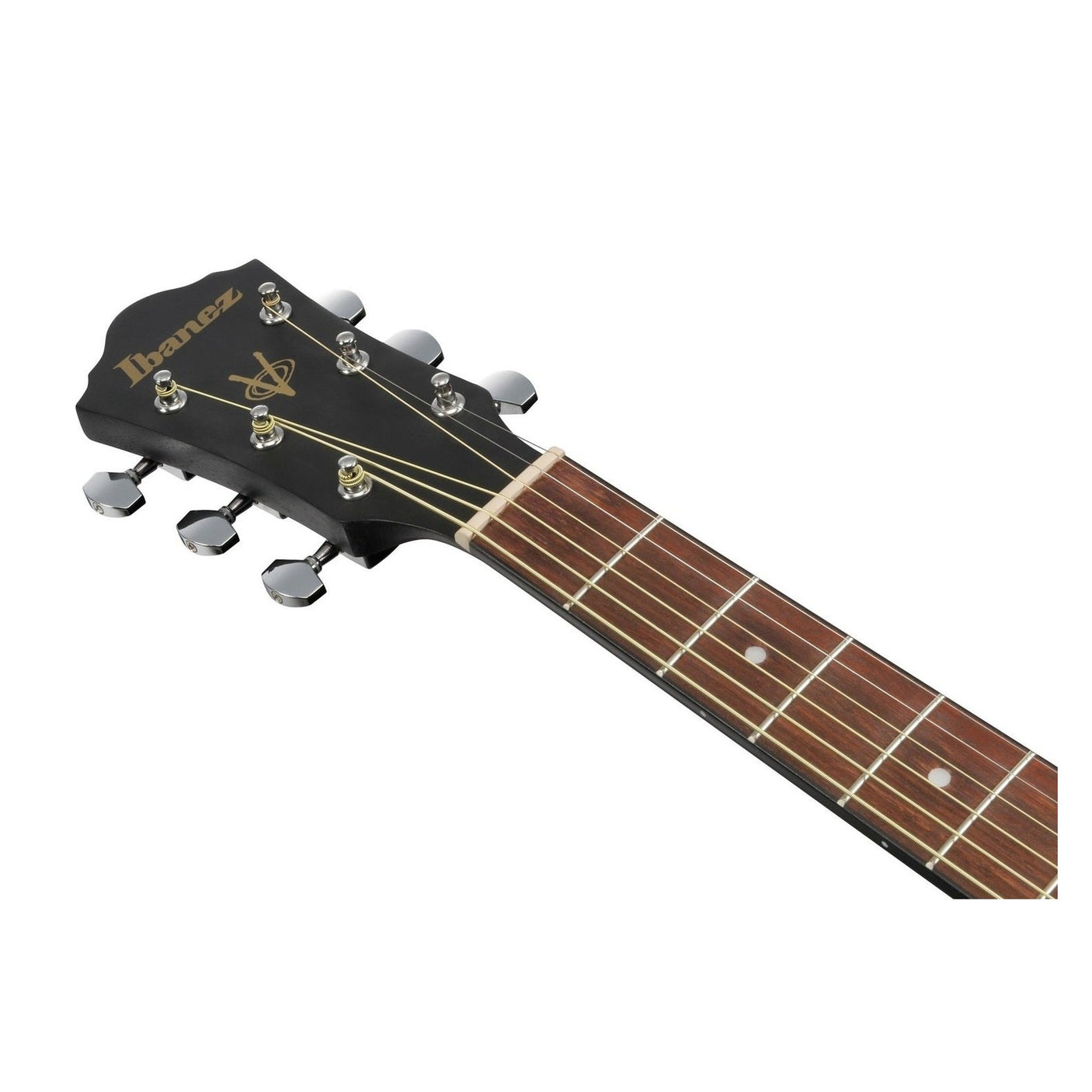 Ibanez V54NJP Dreadnought Acoustic Guitar Jam Pack, Weathered Black 8