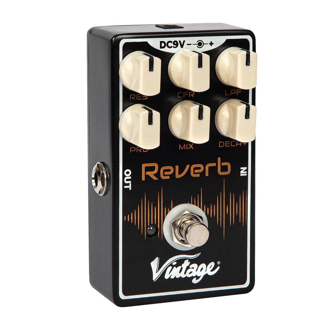 Vintage VFX12 Reverb Effects Guitar Pedal 2