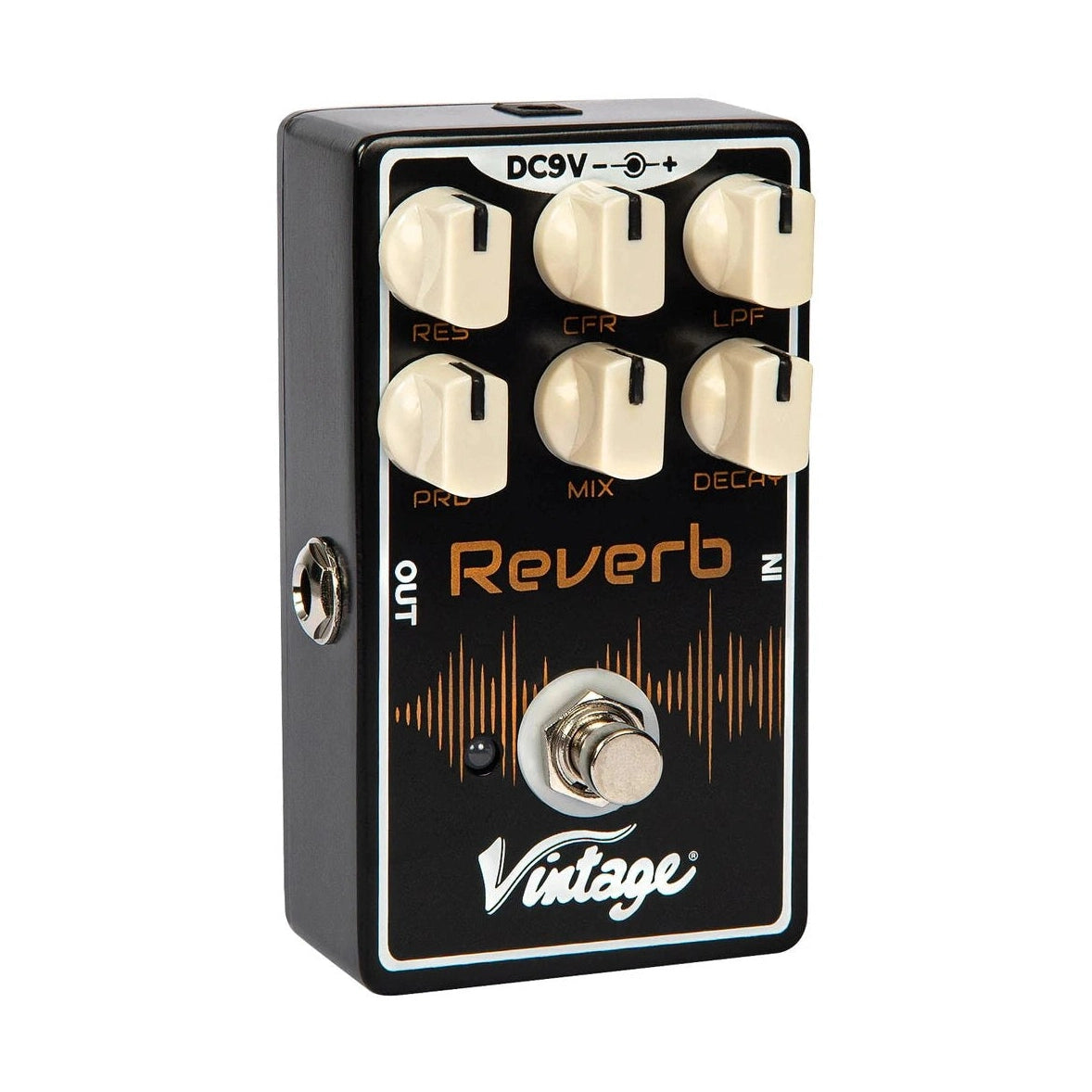 Vintage VFX12 Reverb Effects Guitar Pedal 2