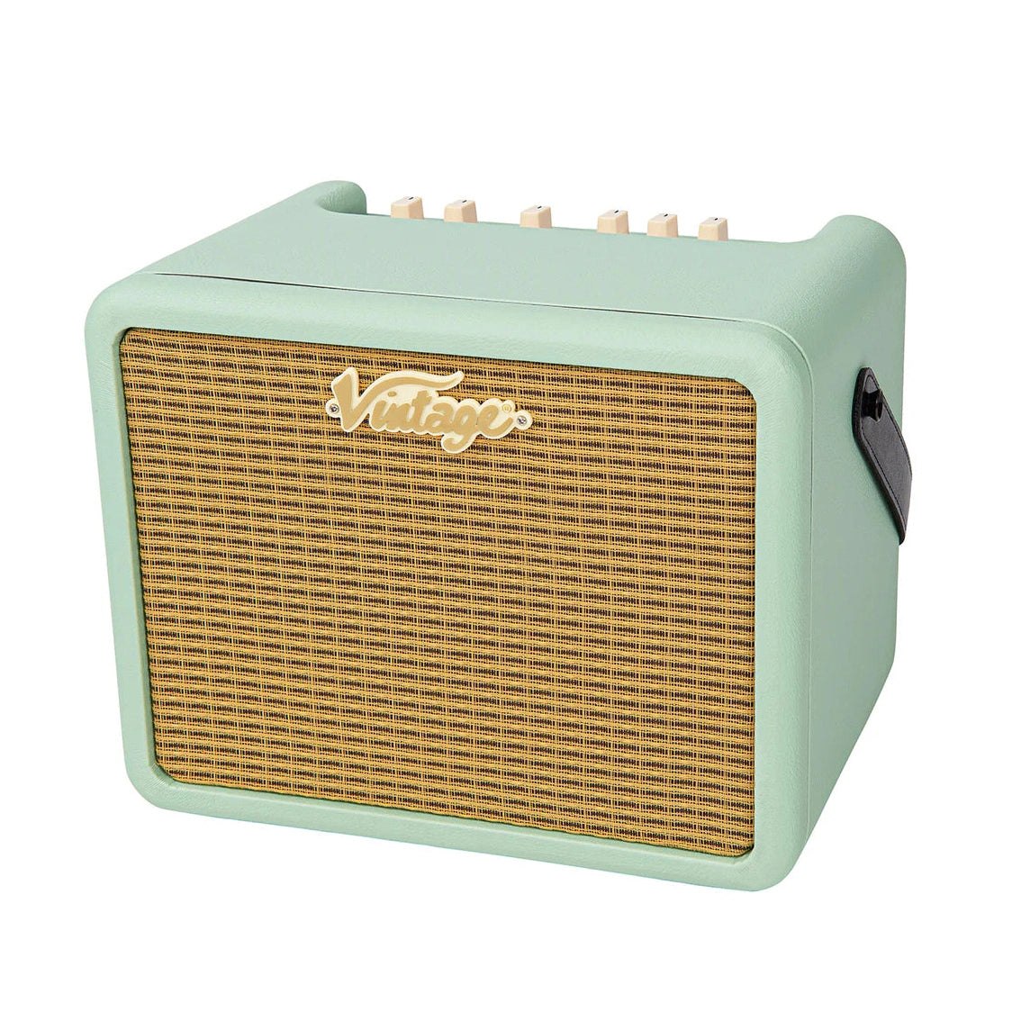 Vintage Retro 20W Bass Combo Amp with DSP Mint Green 1