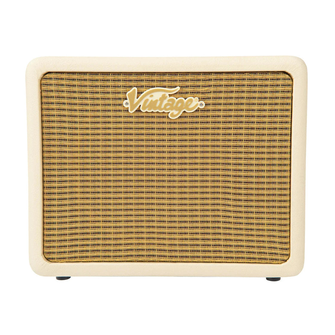 Vintage Retro 20W Bass Combo Amp with DSP Vintage White 2