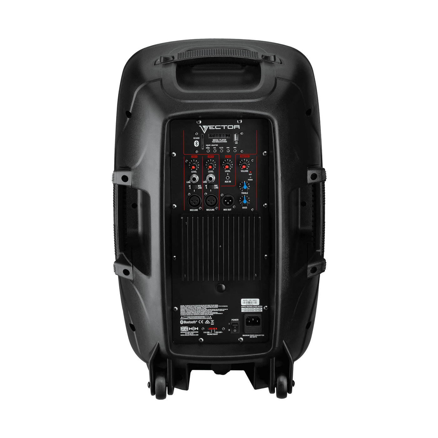 HH Audio Vector VRE-12AG2 12" Active PA Speaker With Bluetooth 5