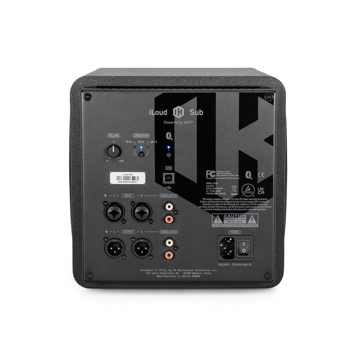 IK Multimedia iLoud Sub Compact Studio Subwoofer with ARC X Room Correction 5