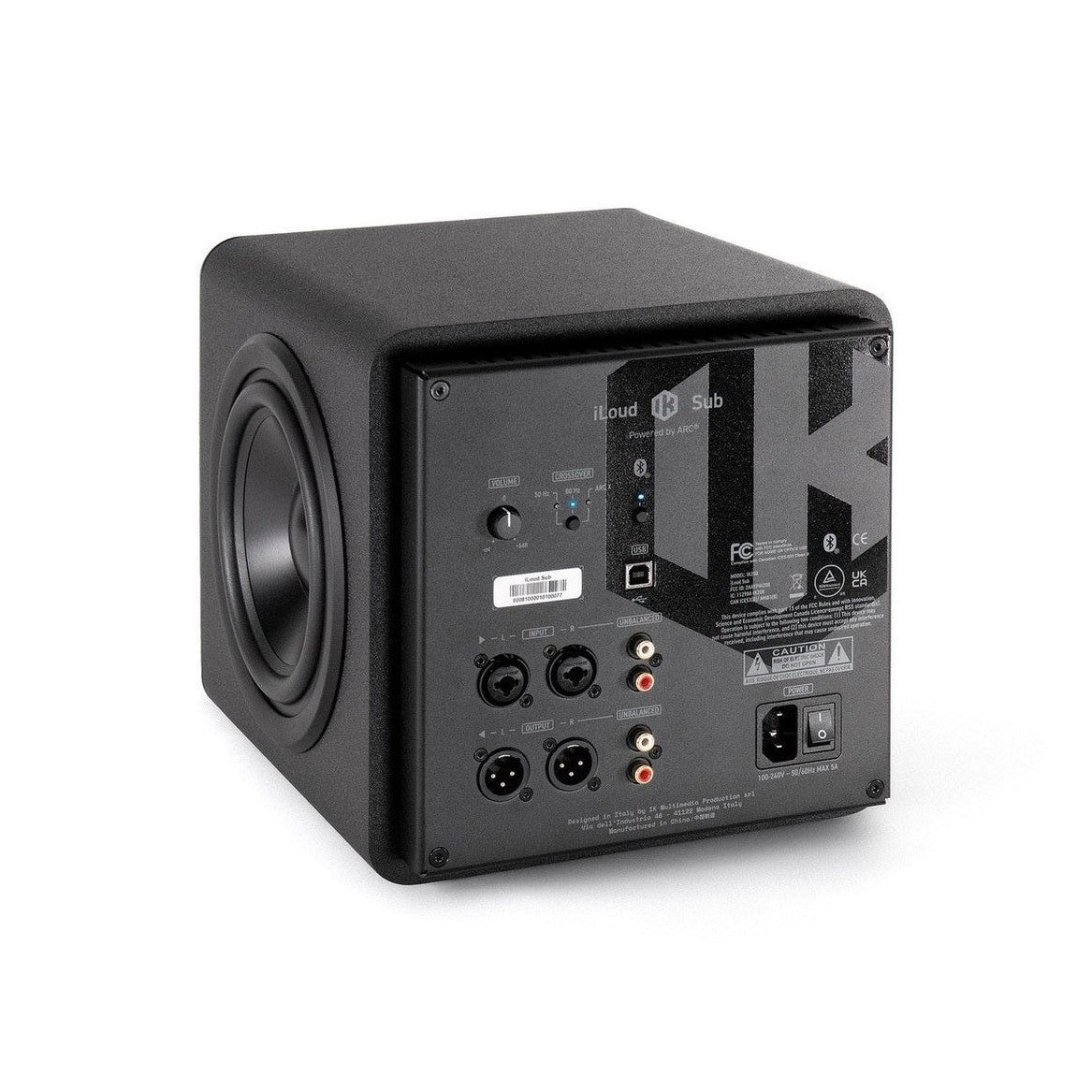 IK Multimedia iLoud Sub Compact Studio Subwoofer with ARC X Room Correction 6