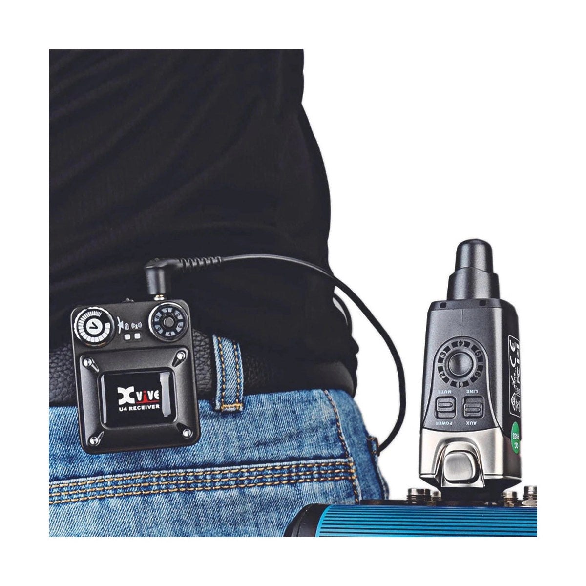 Xvive XU4 Wireless In-Ear Monitor System No Earphones 7