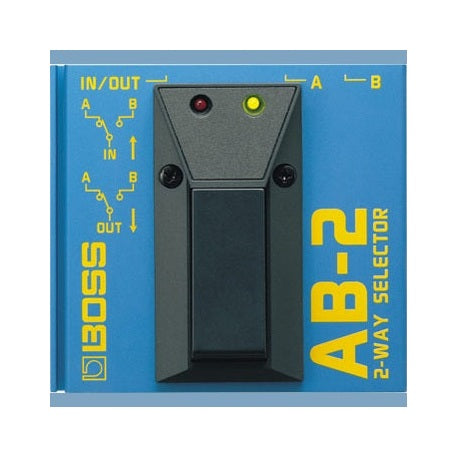 BOSS AB-2 - 2-Way Guitar Selector Foot Switch 1