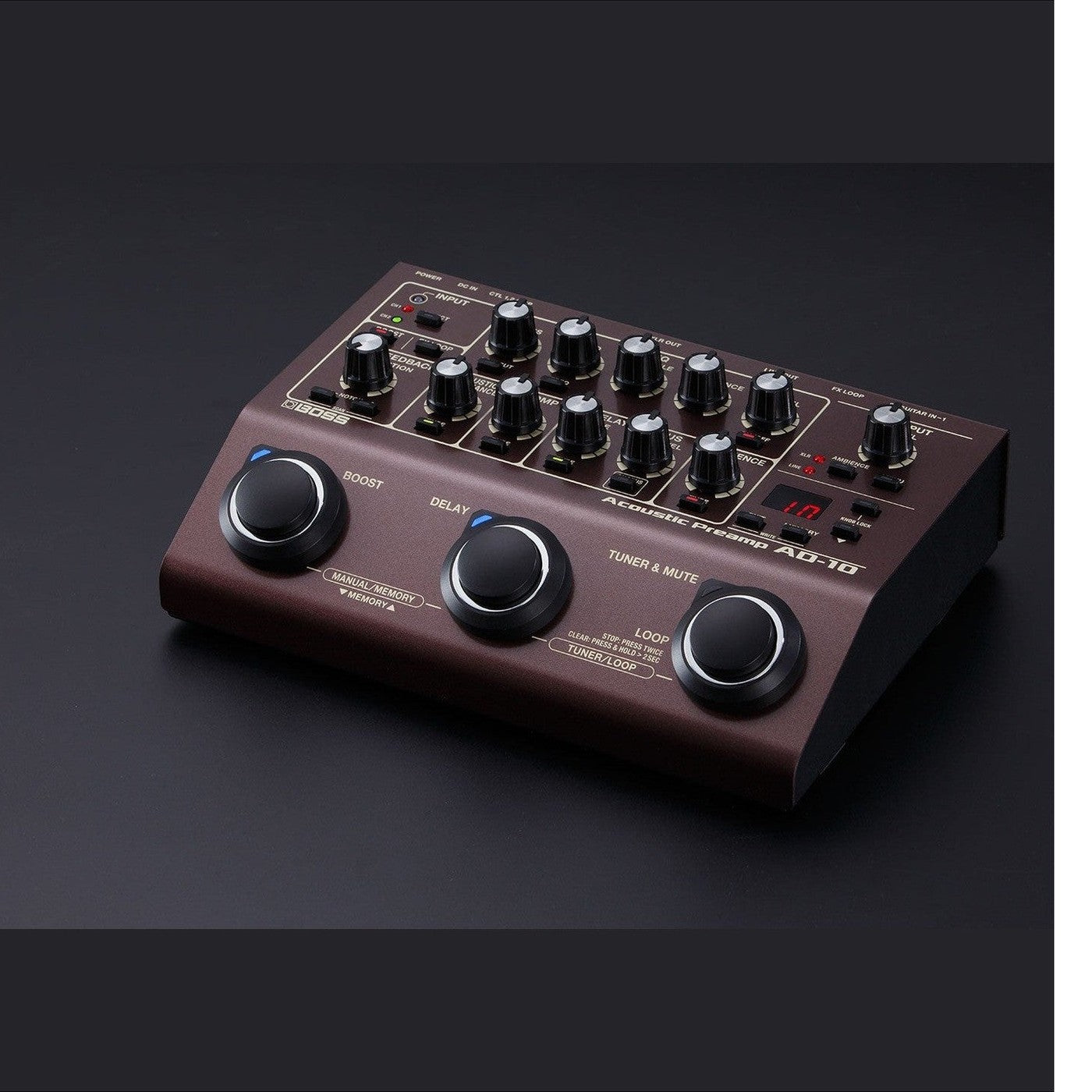 BOSS AD-10 Acoustic Preamp Pedal 4