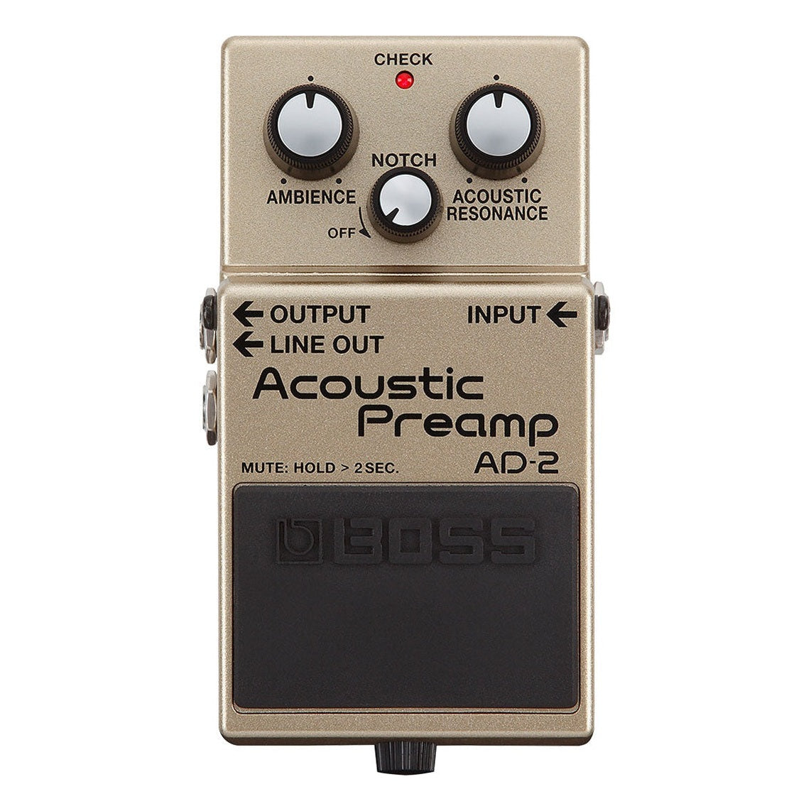 BOSS AD-2 Acoustic Preamp Pedal 1