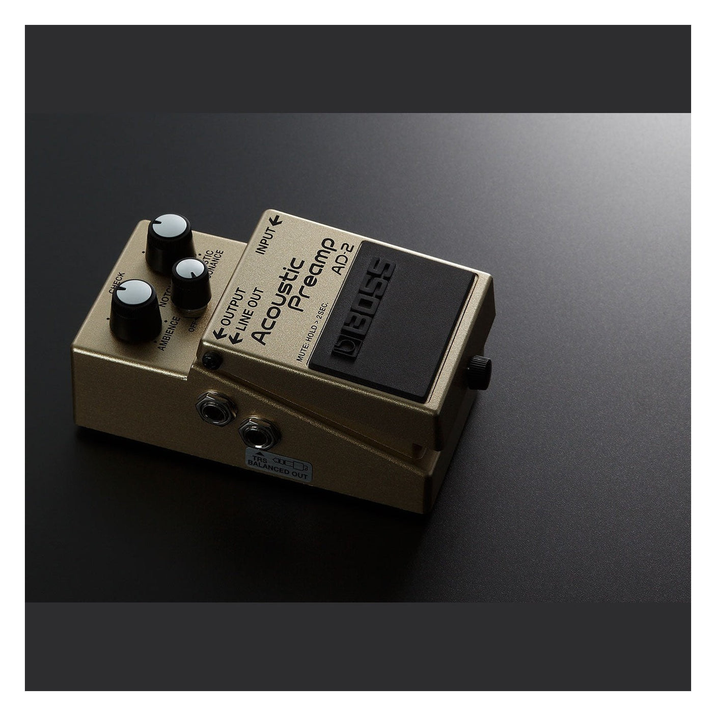 BOSS AD-2 Acoustic Preamp Pedal 4