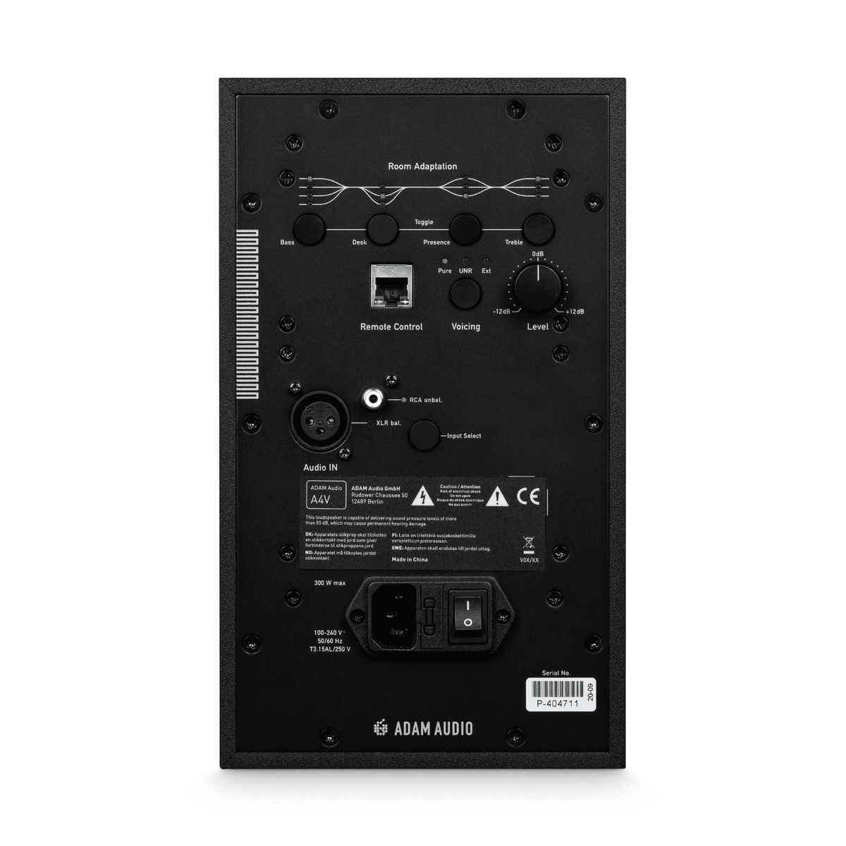 ADAM Audio A4V 4" Active Studio Monitors Pair 4