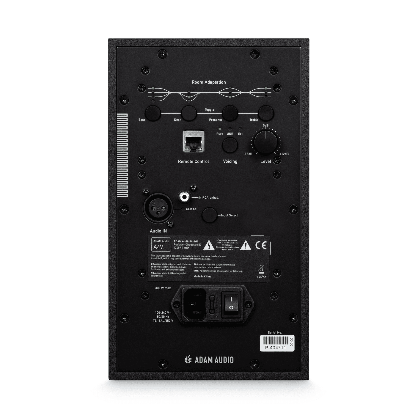 ADAM Audio A4V 4" Active Studio Monitors Pair 4