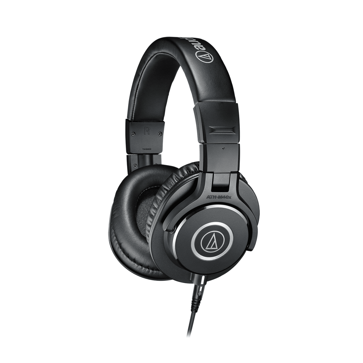 Audio Technica ATH-M40x Monitor Folding/Swivel-Ear Headphones Inc Two Cables 1