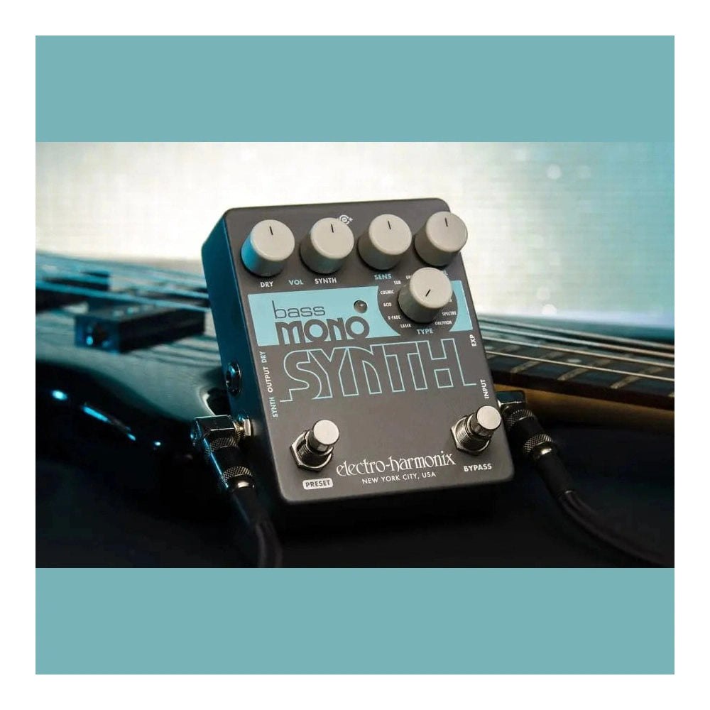 Electro-Harmonix Bass Mono Synth Guitar Pedal 5