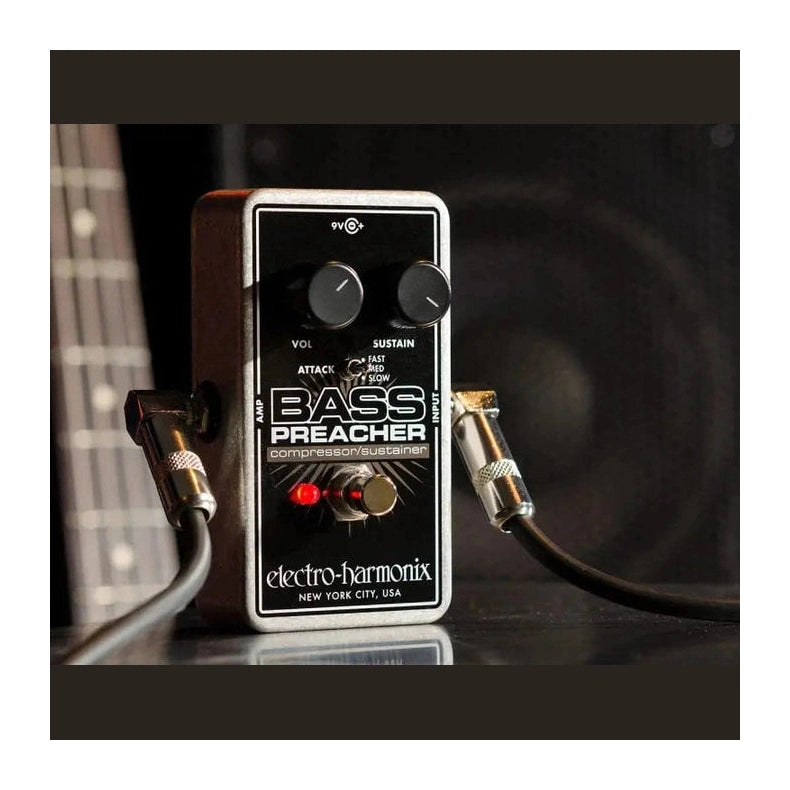 Electro-Harmonix Bass Preacher - Compressor / Sustainer Pedal 2
