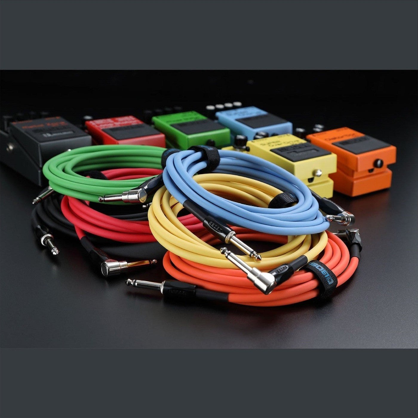 BOSS BIC-10A Angled/Straight Jack Instrument Cable, 3m/10ft - Available in 6 Colours 8