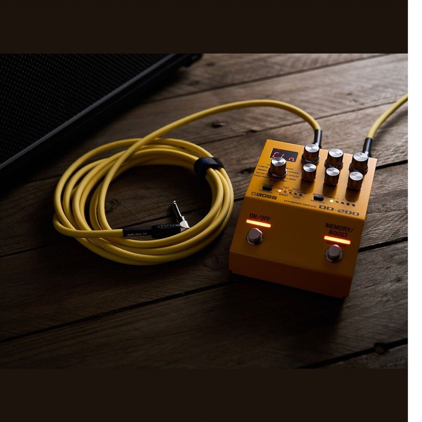 BOSS BIC-10A Angled/Straight Jack Instrument Cable, 3m/10ft - Available in 6 Colours 11