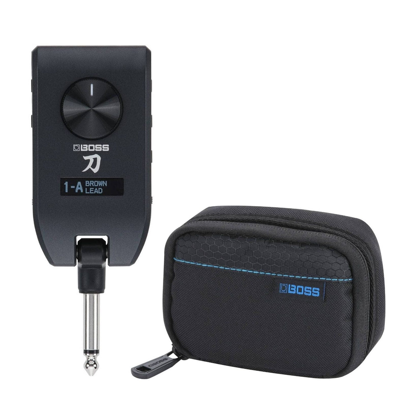 BOSS KATANA:GO 2 Headphone Guitar Amplifier + Carry Pouch Bundle 1