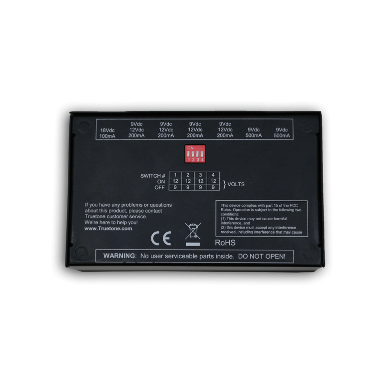 TrueTone 1-SPOT PRO CS7 - 7-Way Low Profile Switching Power Brick 3