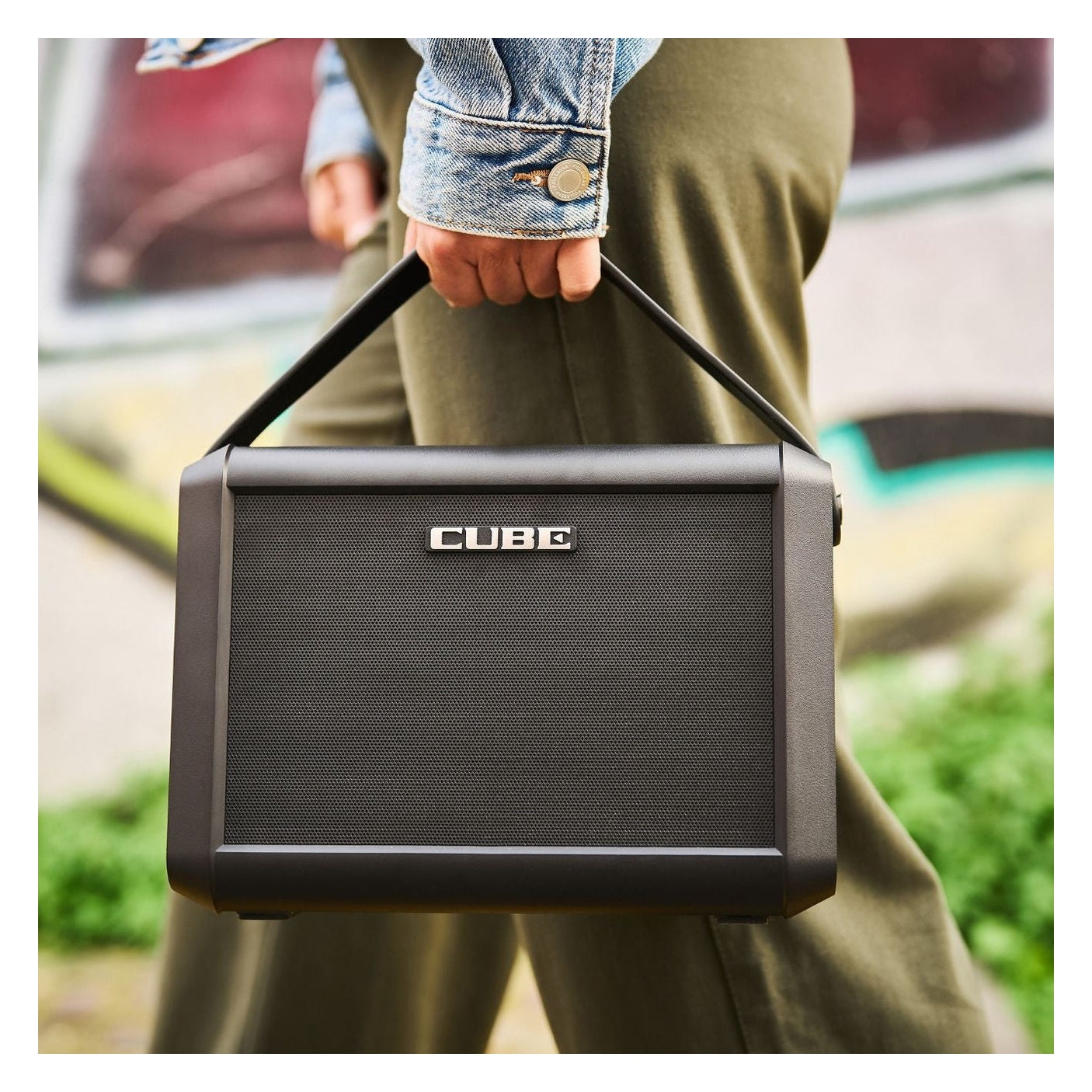 Roland CUBE Street Mini - Battery Powered Multi-Instrument 2.1 Portable PA Speaker 14