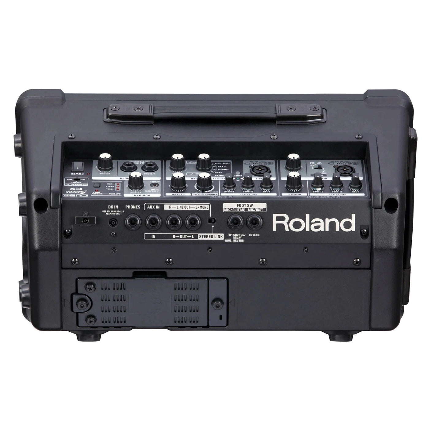Roland CUBE Street EX - 50W Battery Powered Stereo Amplifier with COSM Amp Modelling 4