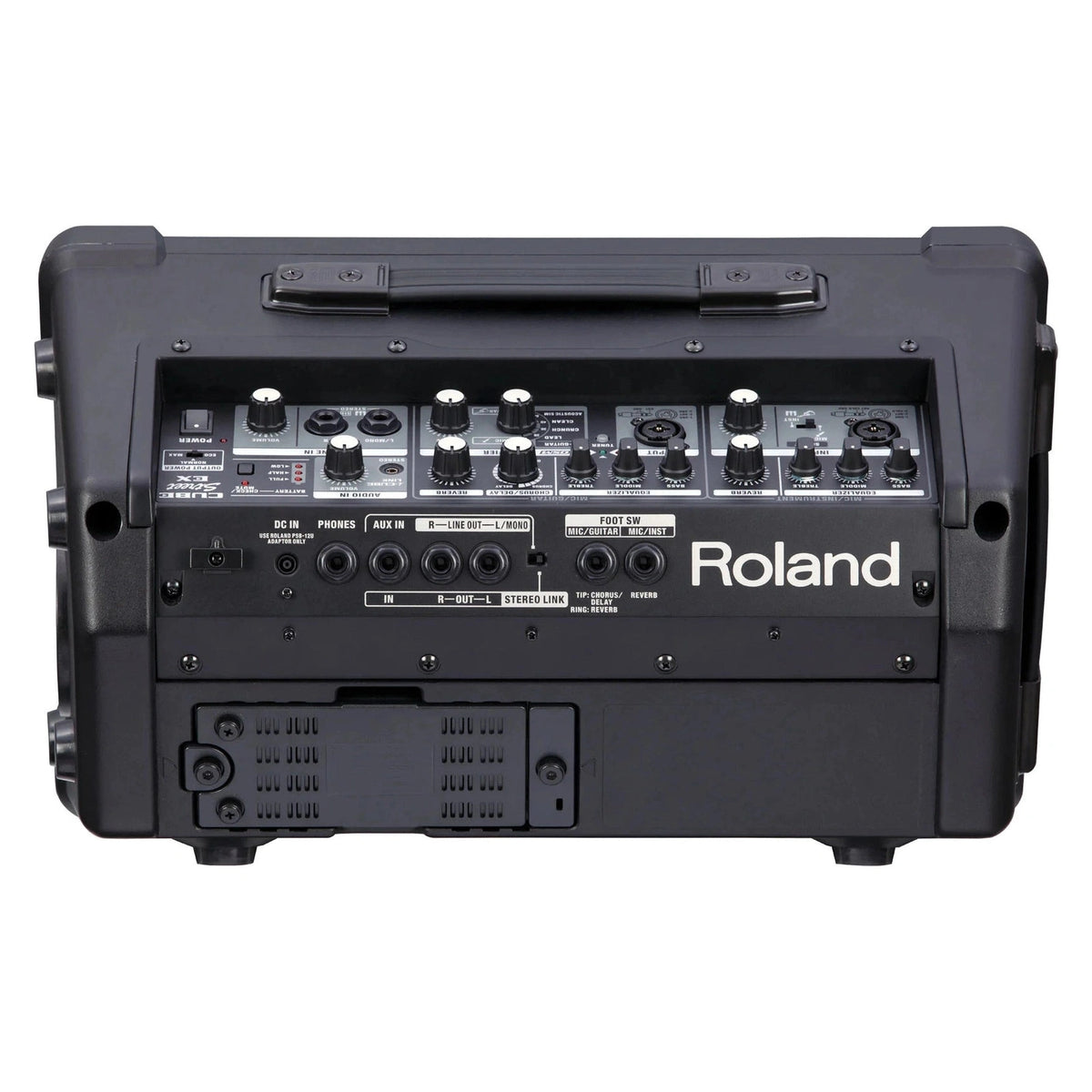 Roland CUBE Street EX - 50W Battery Powered Stereo Amplifier with COSM Amp Modelling 4