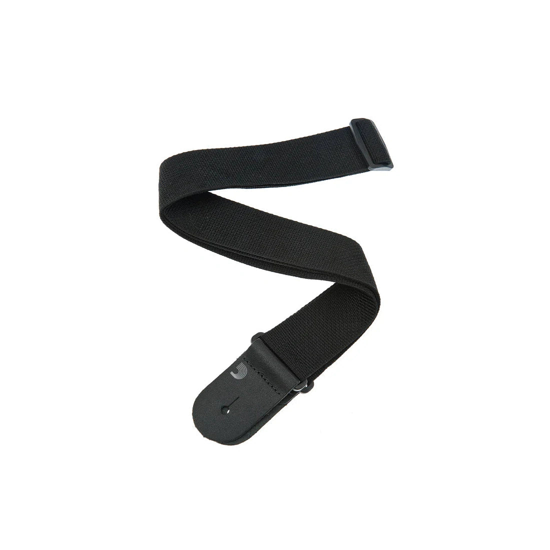 D'Addario Polypro Guitar Strap - Black PWS100 1
